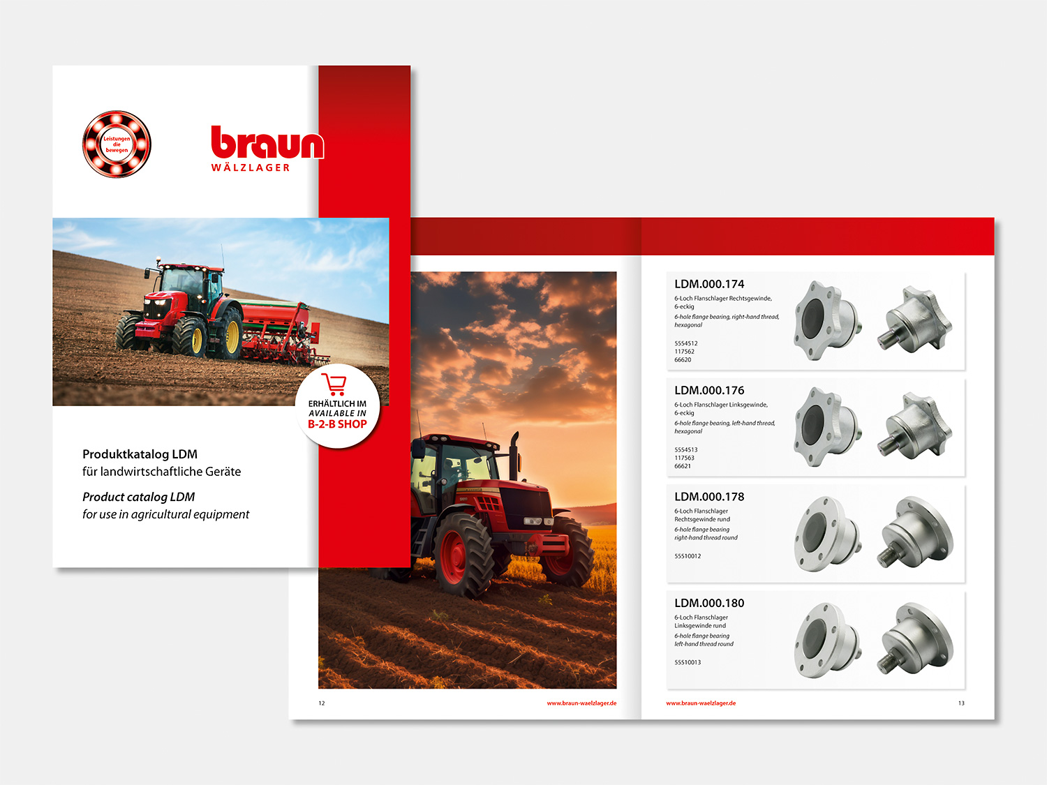 Produktbroschüre Landmaschinentechnik