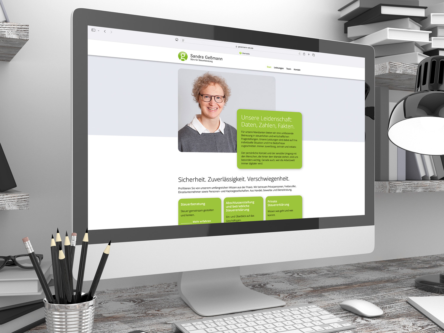 Website Steuerbüro Geßmann